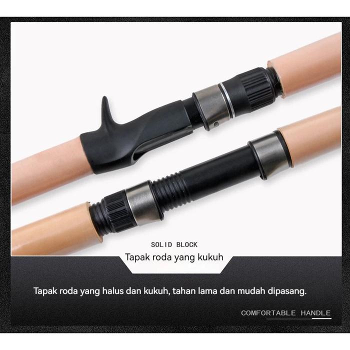 Shimano Joran Pancing 1.8M/2.1M/2.4M/2.7M/3.0M Fishing Rod Carbon Fiber Joran Pancing Spinning
