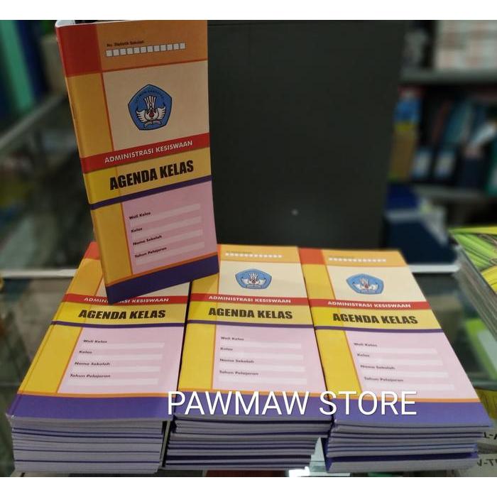 Buku Agenda Kelas Sekolah
