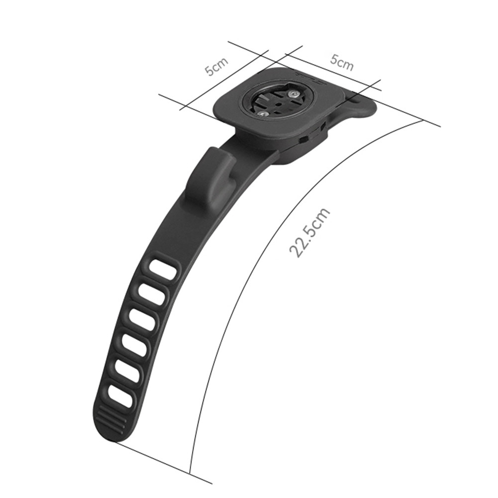 Silicone Bike Computer Holder Non-slip Bicycle Handlebar Computer Mount Multi-Function Bike Computer