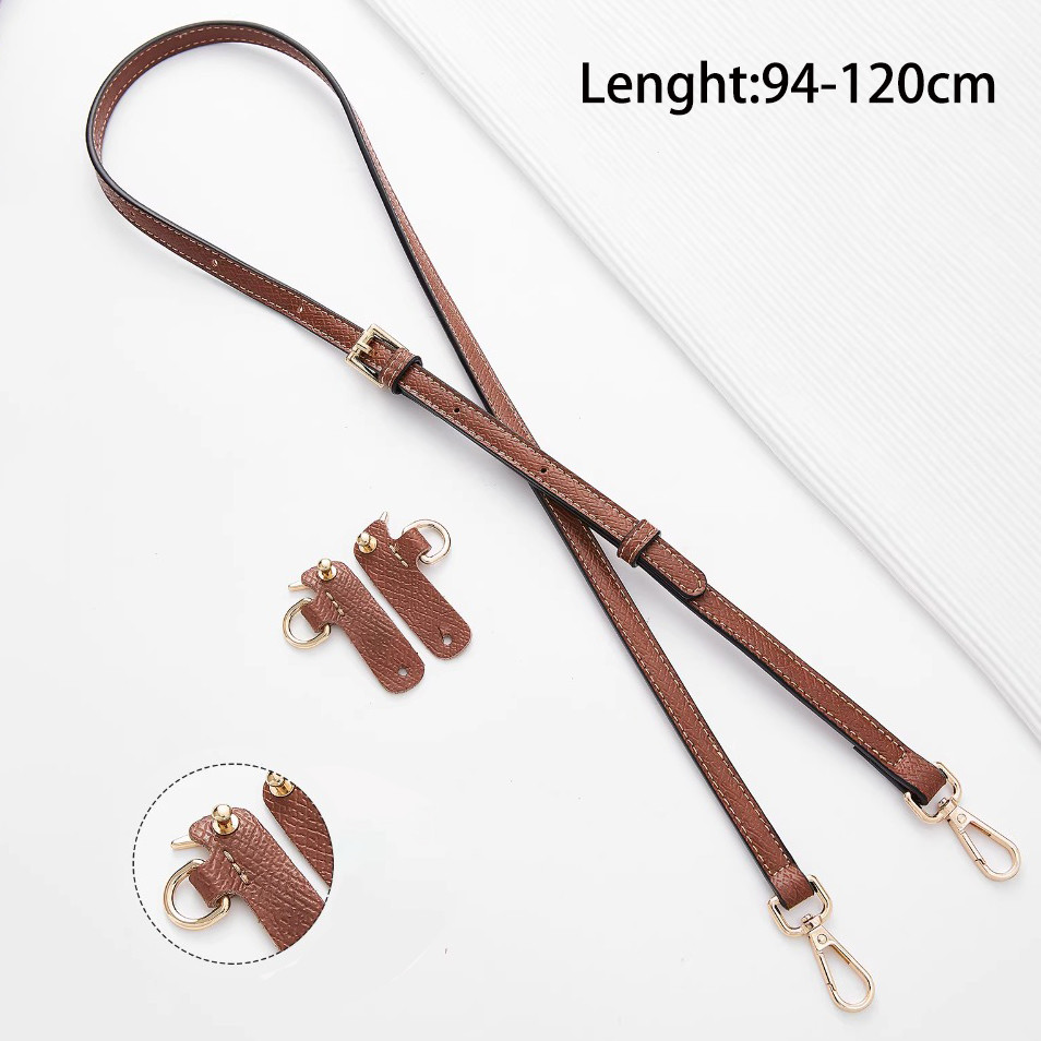 Mini Bags Leather Shoulder Strap Kit Fit for Longchamp Mini Pouch Adjustable Crossbody Small Bag