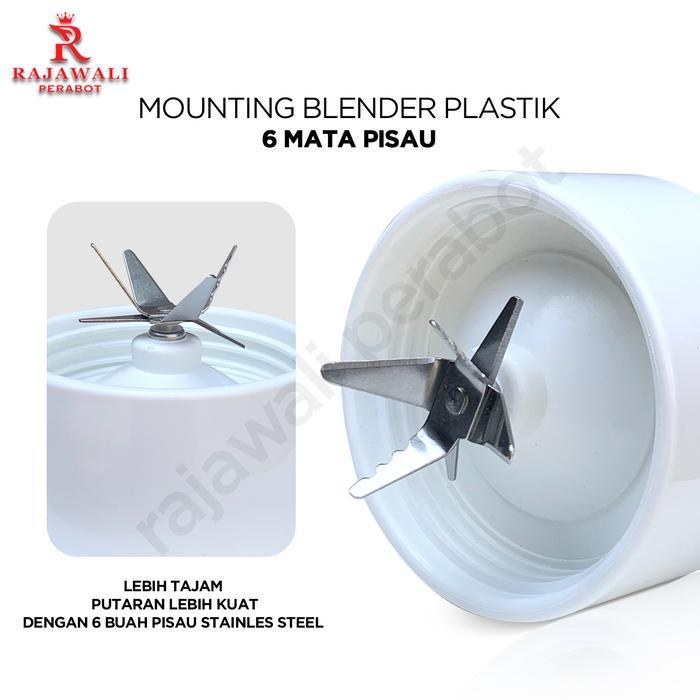 Pisau Blender 6 Pisau Mounting Mangkok Blender Miyako Populer