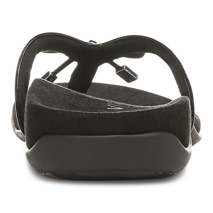 Vionic Bella Black Sandal Wanita