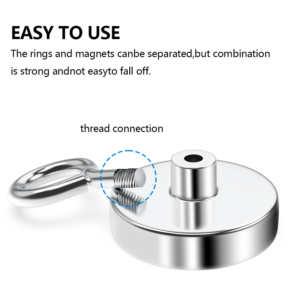 Super Strong Neodymium Salvage Magnets Hooks Fishing Magnets Neodymium Magnet Searcher Powerful