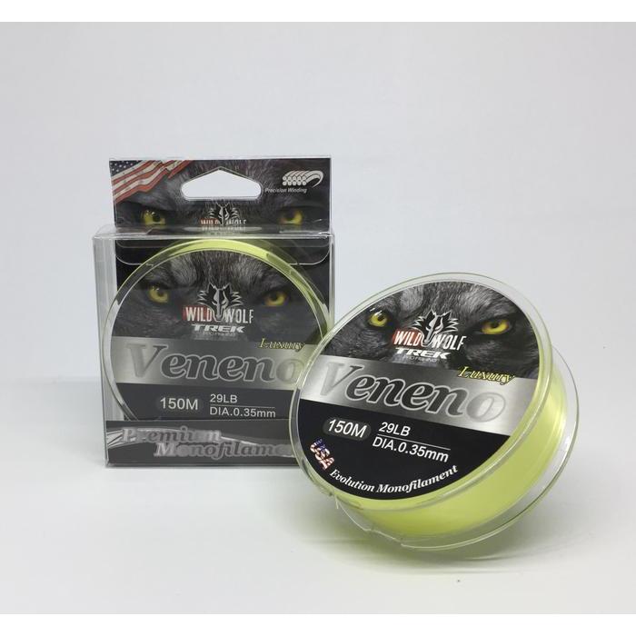 Senar Pancing Galatama Wildwolf Veneno 150M Ikan Laut