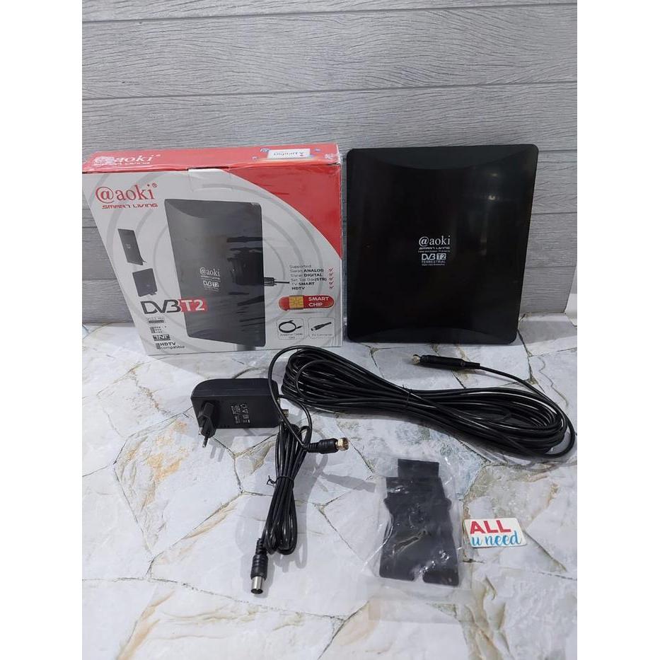 Antena TV Digital Aoki AT 3000 / Antena Indoor dan Outdoor AT-3000