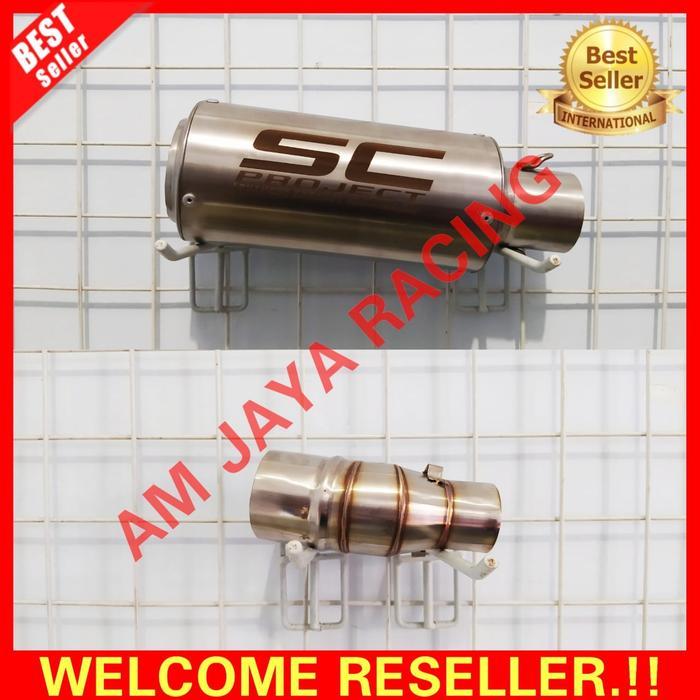 KNALPOT SC PROJECT NINJA 250FI/250 FI/250 KARBU/ABS/SE/RR MONO/SLIP ON