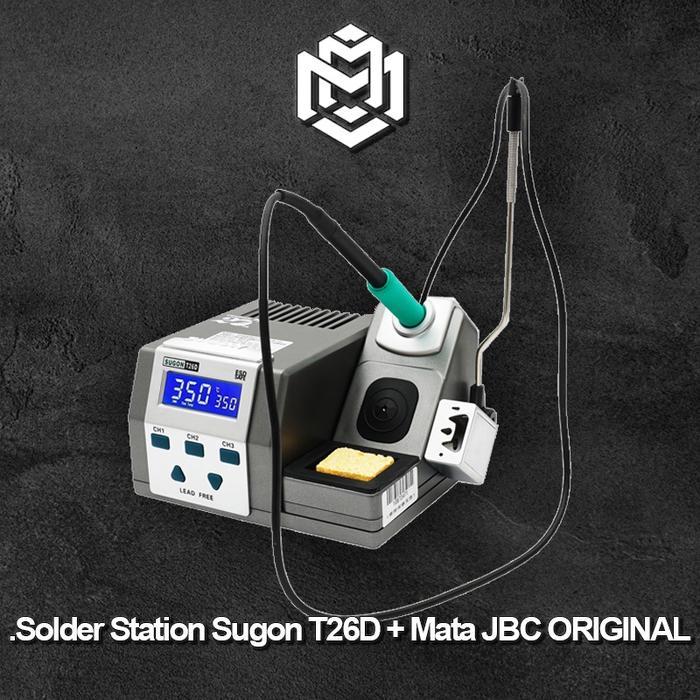 Solder Station Sugon T26D + Mata JBC Original / SOLDER SUGON T26D
