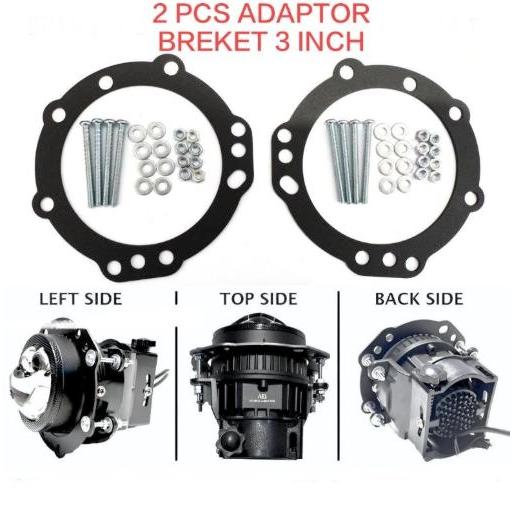 Ready Brecket Adaptor Foglamp Daihatsu Untuk Agya, Raize, Avanza, Rush Car
