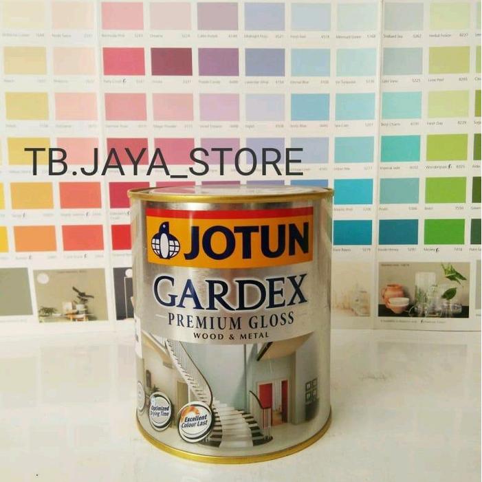 CAT JOTUN KAYU & BESI GARDEX PREMIUM GLOSS 1L PUTIH WHITE