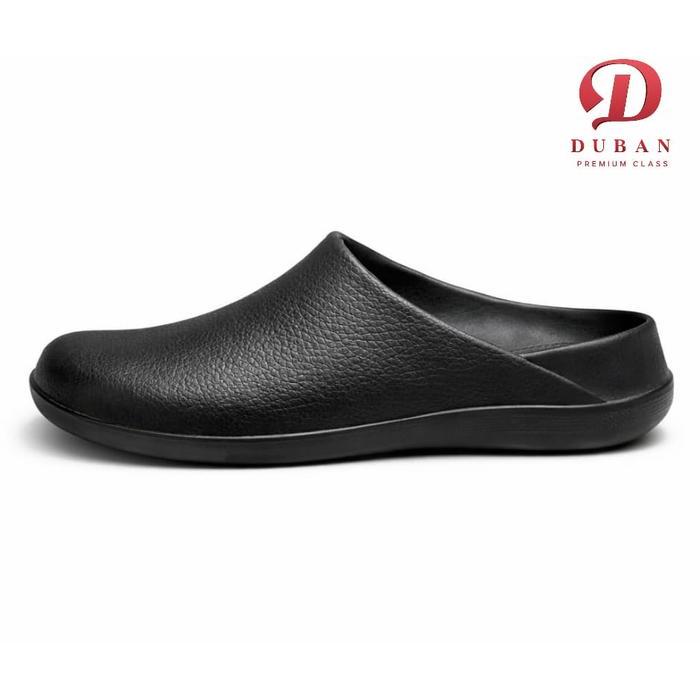 Duban Vasco Sepatu Sandal Karet Modern Tertutup Anti Licin Ringan Nyaman Empuk Awet Bahan Karet