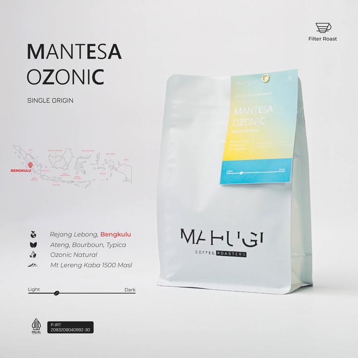 Mahugi Coffee Mantesa Ozonic - Natural Ozonic - Biji Kopi Arabika Speciality Terlaris