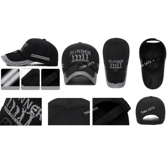 Baseball Cap : Runner - Topi Baseball Topi Golf