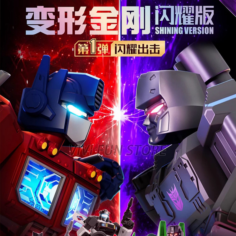 Bloks Group Transformers SHINING VERSION 01 G1 Optimus Prime Megatron Ratchet Cliffjumper Assembled 