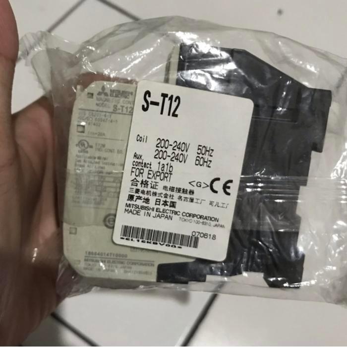 CONTACTOR KONTAKTOR MITSUBISHI ST12 ST-12 220VAC