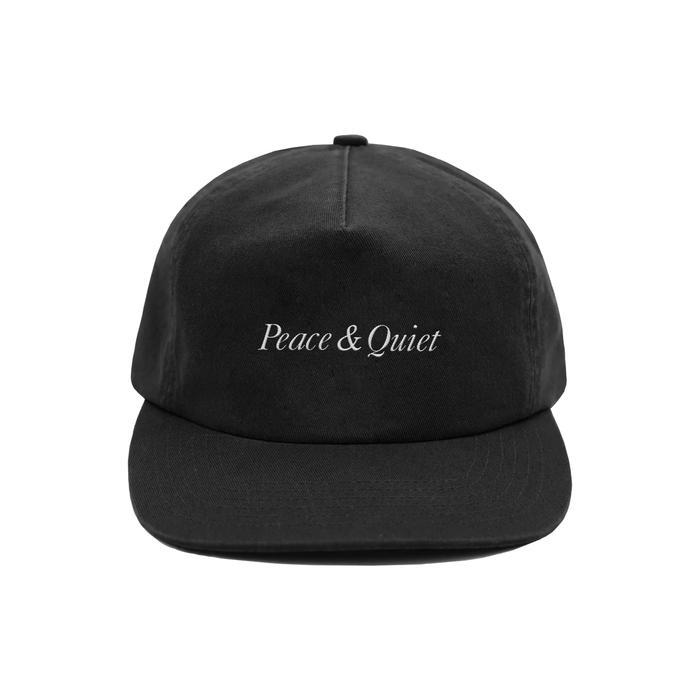 Skymo Apparel Caps Dad Hat Quiet Black topi skena