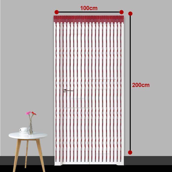 "New" Q8 Tirai Benang Halus Motif Bunga Unik & Elegan Pembatas Ruangan Cantik untuk Berbagai Gaya