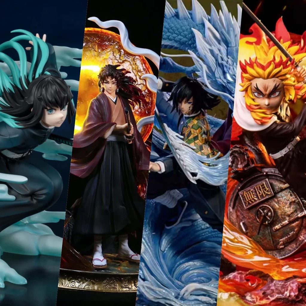 Demon Slayer Mystery Box Anime Mystery Figures Blind Box Kamado Nezuko Tanjirou Hashibira Inosuke