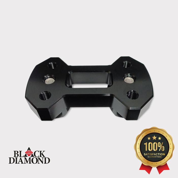 TERMURAH Breket Dudukan Honda ADV 150/160 untuk Stang Jepit Black Diamond