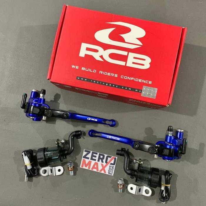 Master Rem RCB Racing Boy Kanan Kiri S1 14mm XMAX X-MAX NMAX Old Biru
