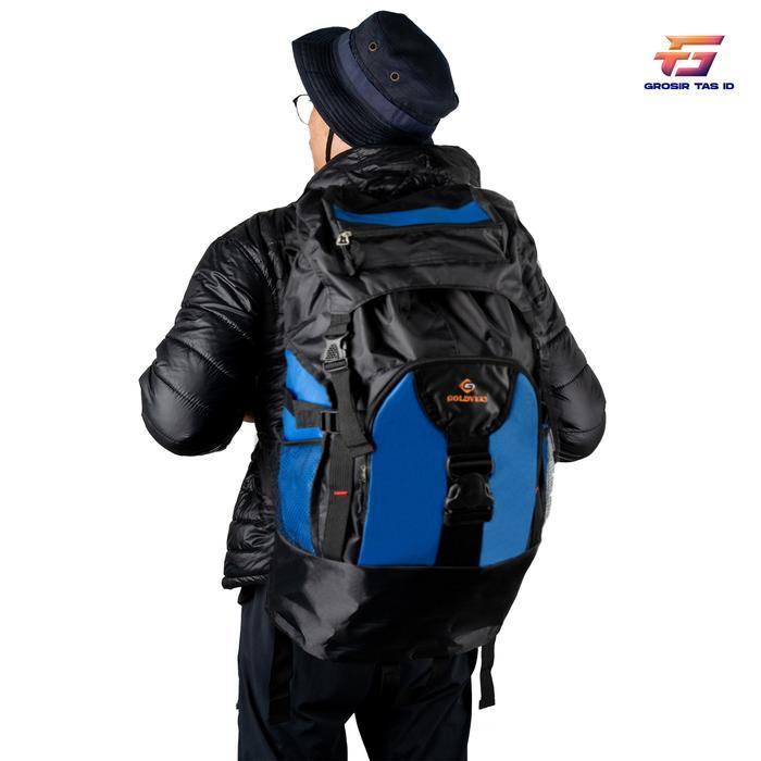 Eiger Summit Gear - Tas Carrier Pria Ransel Gunung Mudik Backpack Pria Jumbo 60L Original - Grosir