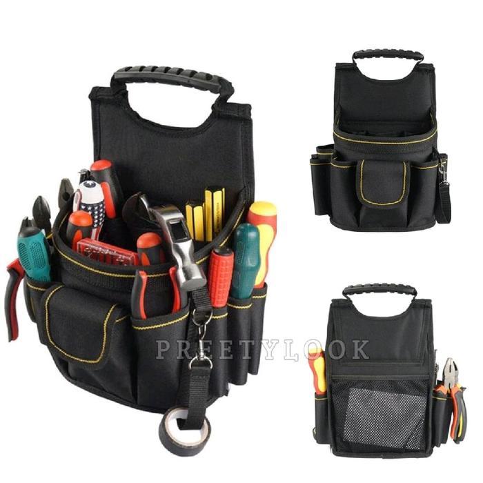 Tas Pinggang Peralatan Tukang Listrik Tool Bag Tas Perkakas