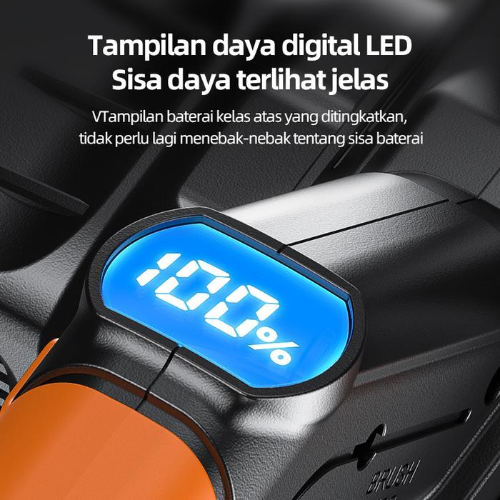 Promo Japer Gergaji Listrik Baterai Chainsaw 12/16 Inch Brushless Potongan Portabel Kayu Chainsaws