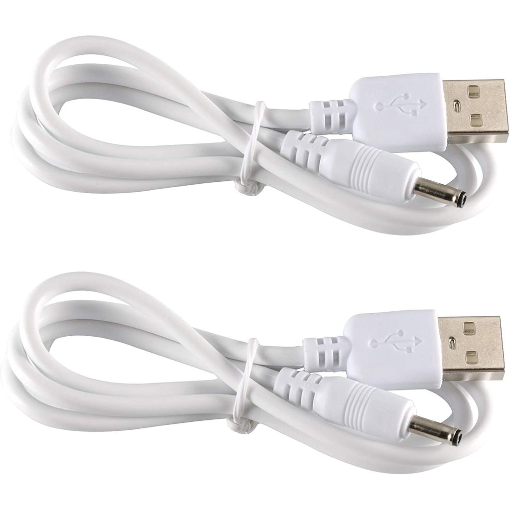 2pcs /lot usb to dc 3.5*1.35mm Charger Cable for LELO Sona, Gigi, Ina Wave, Soraya, Lily