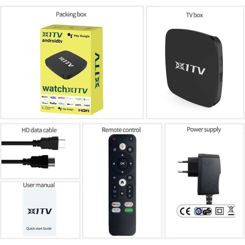 X1TV Ultra TV Box Android 11 Amlogic 4GB 64GB HD 4K Wifi BT5.0 Media Player Set Top Box IPTV Google
