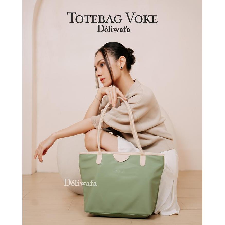 JUAL Deliwafa - Tas Selempang Fashion Totebag Wanita Voke