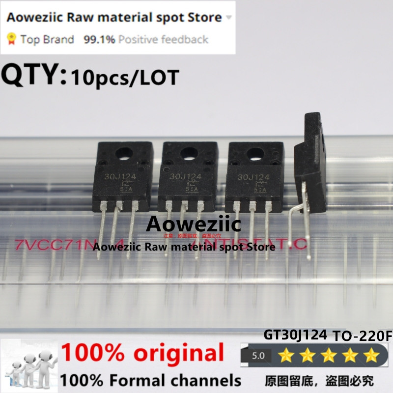 Aoweziic 100% New Imported Original GT30J124 30J124 TO-220F LCD Power Supply