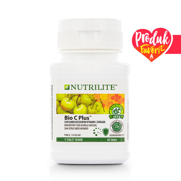 NUTRILITE BIO C PLUS EXTENDED RELEASES 60 TABLETS UNTUK IMUN TUBUH AMWAY ORIGINAL