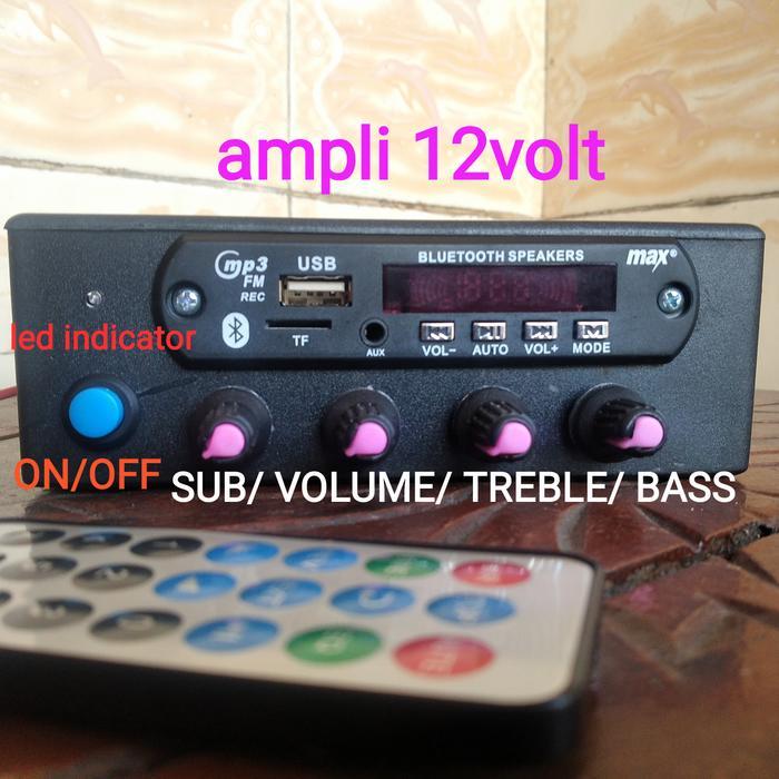 Tip Ampli 12 Volt Mobil Truk