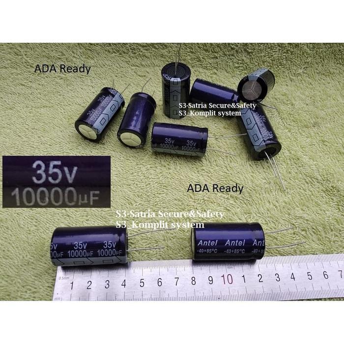 Elko 10000Uf 35V 10Ribu 10.000 Elco 10000 Uf 35V 10.000Uf Terjamin