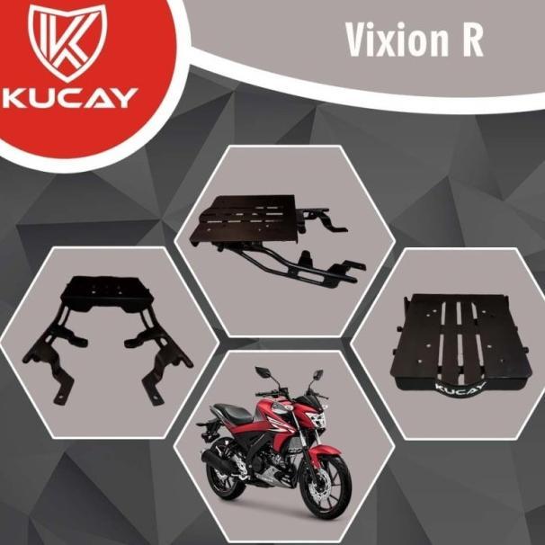 Terbaru! Bracket Kucay Yamaha Vixion R 2017 Braket Box Motor Kucay Vixion R