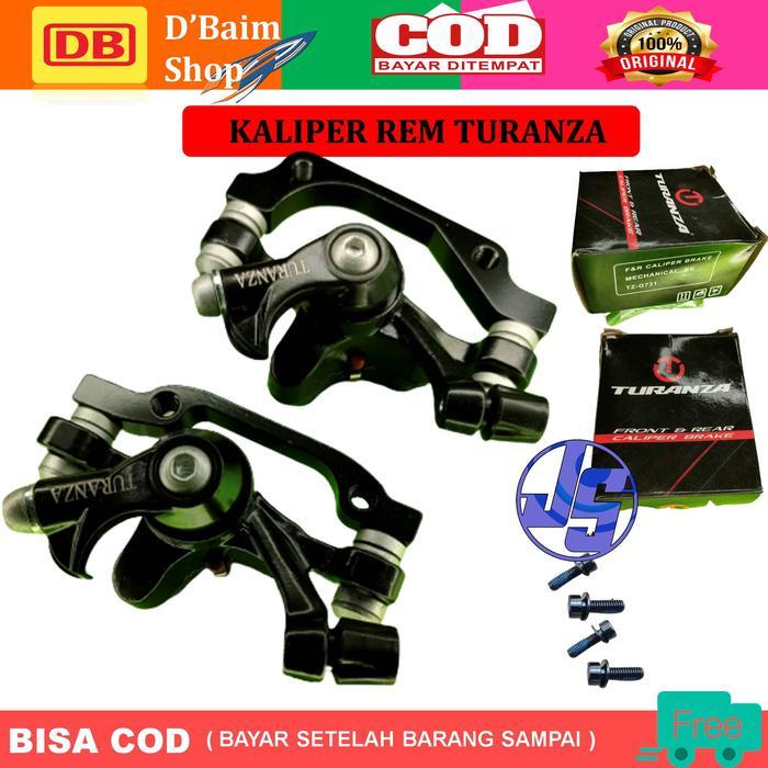 Kaliper Rem Cakram Turanza Kepala Kaliper Rem Cakram Disk Disc Brake Sepeda Sepedah Lipat Mtb Gunung