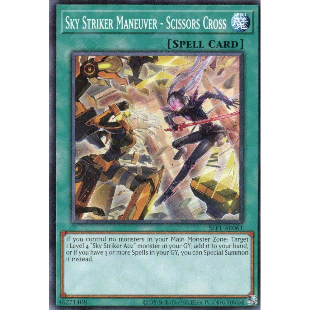 TERPERCAYA YuGiOh AE SLF1-AE061 Sky Striker Maneuver - Scissors Cross