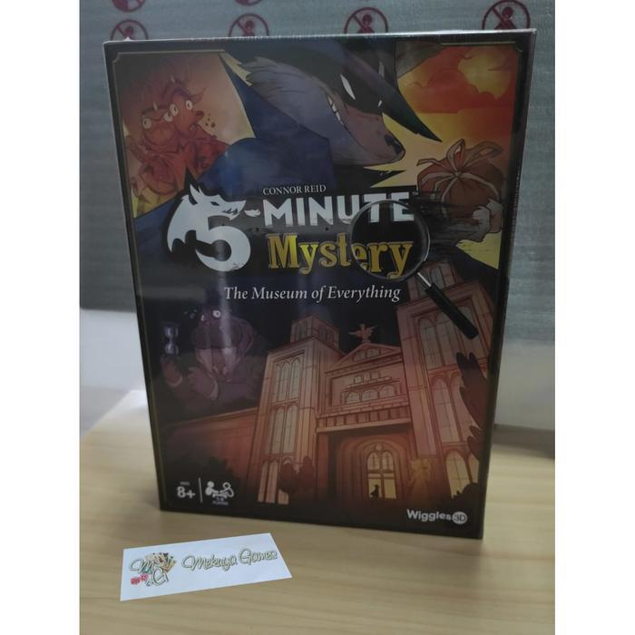 BERKUALITAS 5-Minute Mystery Board Game