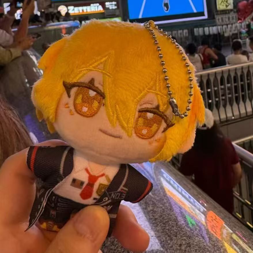 Stuffed 10cm Game Limbus Company Ryoshu Don Quixote Plush Doll Keychain for Fans Collection or Kids