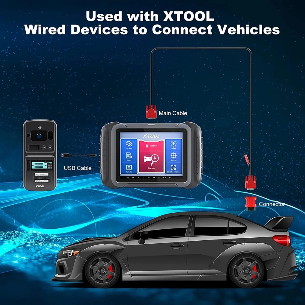New XTOOL KC501 Professional Car Key Programming OBD2 Sacnner Chip Programmer ECU Reader For Benz In