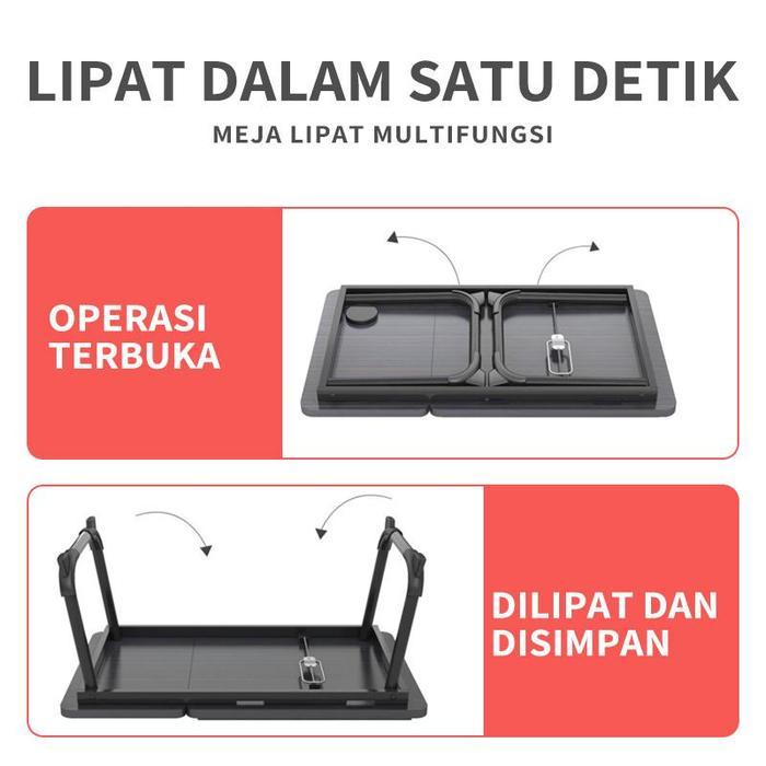 Cod Meja Lipat Di Kasur Minimalis Untuk Mahasiswa, Meja Belajar & Komputer Dengan Desain Praktis Dan
