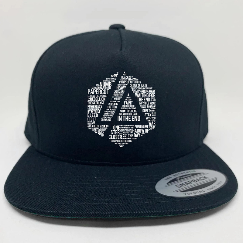 Topi Snapback Musik Linkin Park Song Title Logo