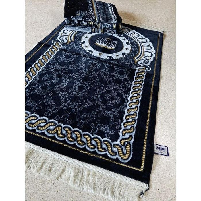 Sajadah Spigel Dewasa Alif Premium //Sajadah Sholat Dewasa//Sajadah Harian Dewasa//Sajdah Tebal
