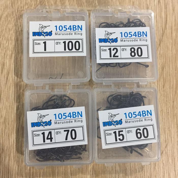 Kail Pancing Indigo Marusode Tipe 1054 Kail Pancing Kecil Tajam Kuat Per Kotak