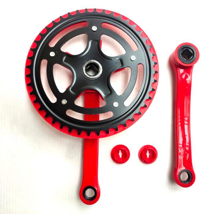 Gear Gir Crank Piringan 44T sepeda Fixie Lipat Minion Atlantis *