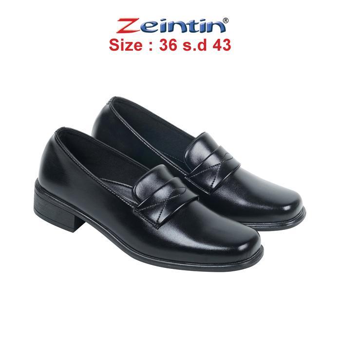 Laviola - Sepatu Kantor Wanita Sepatu Kerja Pantofel Wanita Sintetis Zeintin Zo
