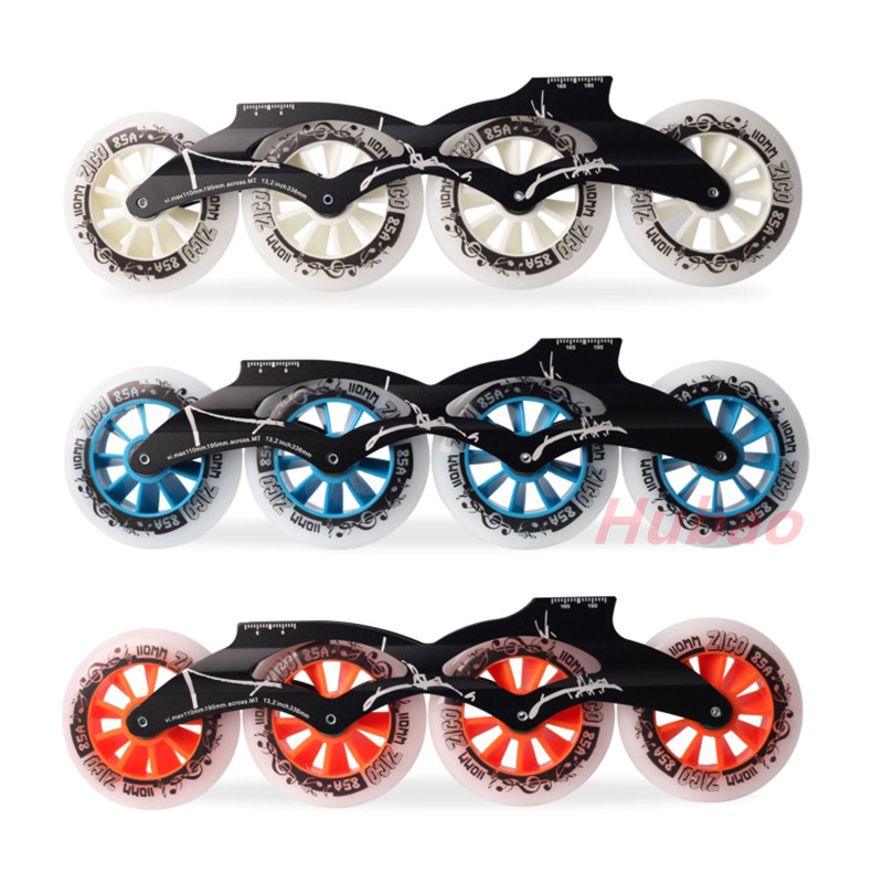 6/8 Pcs Inline Skate Wheels 90/100/110/125mm Speed Skates Wheel Professional Road Roller Skate