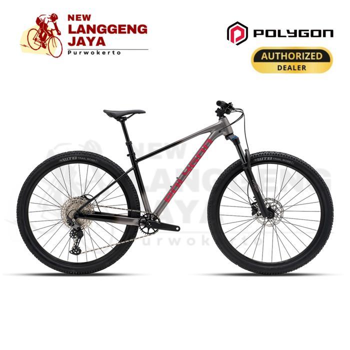 Polygon Sepeda MTB Xtrada 6 - charcoal-Black FA, L 29