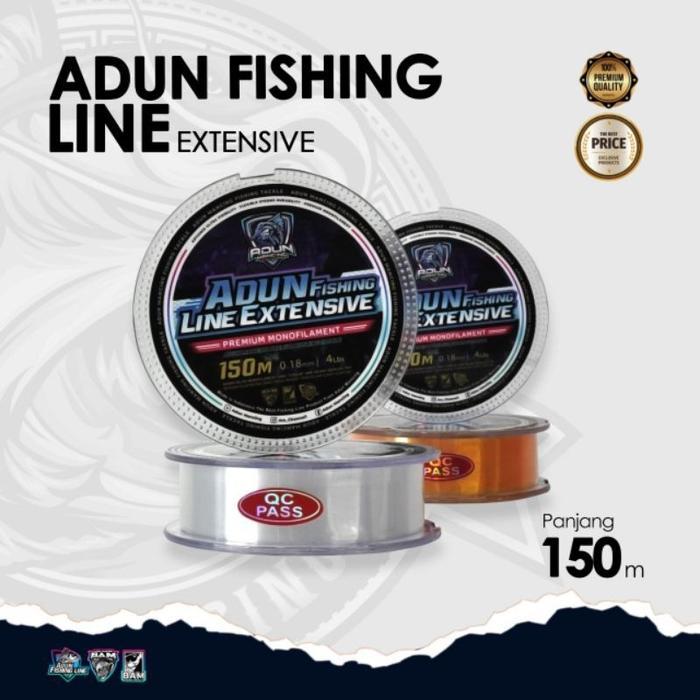 Senar pancing anti keriting - senar adun fishing *
