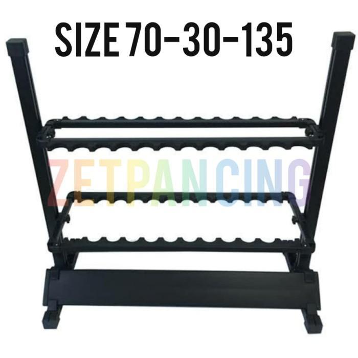 Rak Tongkat Pancing Bahan Aluminium Alloy