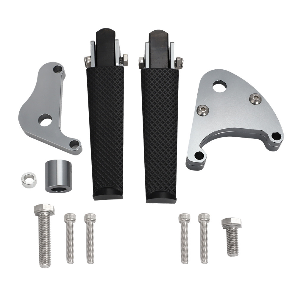 Aluminum Folding Highway Foot Peg Mounting Kit For Yamaha FJR1300 FJR1300A FJR1300AE FJR1300ES